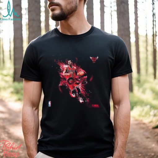 NBA Derrick Rose From Chicago Bulls In 2015 Classic T shirt
