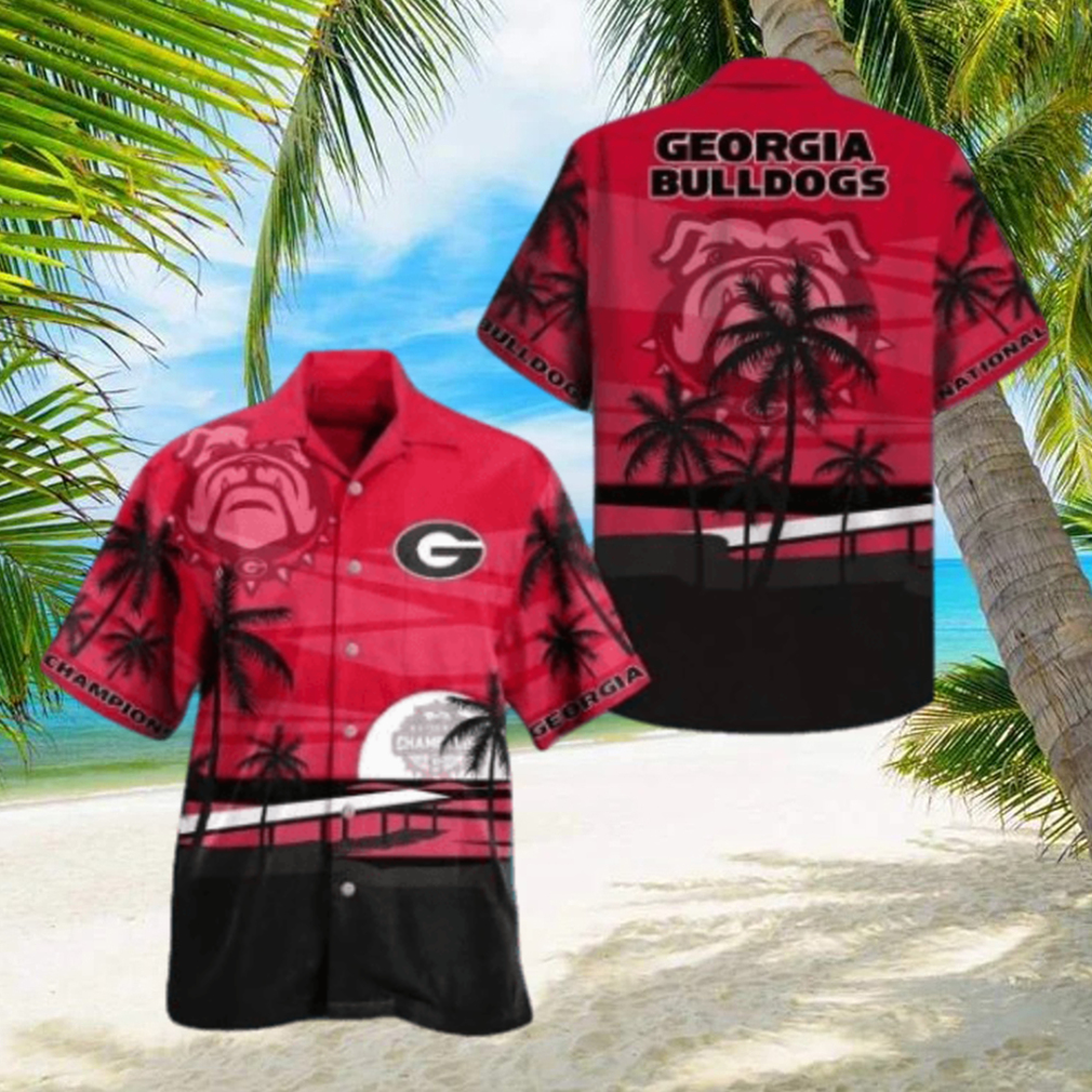 Georgia Bulldogs NCAA1 Hawaiian Shirt 4th Of July Independence Day Best  Gift For Men And Women Fans