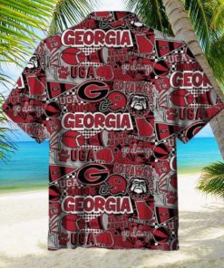 NCAA Georgia Bulldogs UGA Hawaiian Shirts