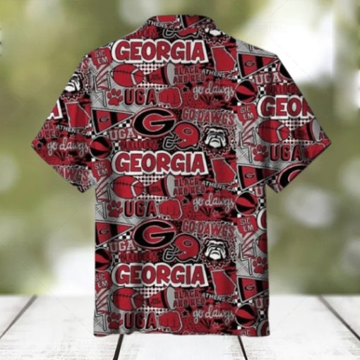 NCAA Georgia Bulldogs UGA Hawaiian Shirts