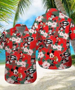 NCAA Georgia Bulldogs UGA Hawaiian shirt disney loves