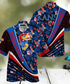 NCAA Kansas Jayhawks Blue Special Hawaiian Shirt