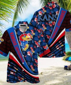 NCAA Kansas Jayhawks Blue Special Hawaiian Shirt