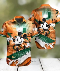 NCAA Miami Hurricanes Hawaiian Shirt