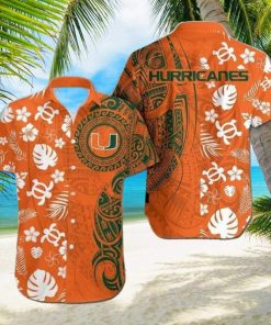 NCAA Miami Hurricanes Hawaiian Shirts