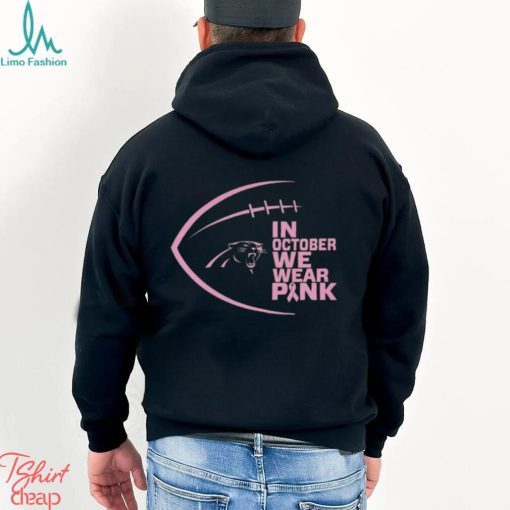 NFL Carolina Panthers In October We Wear Pink Shirt