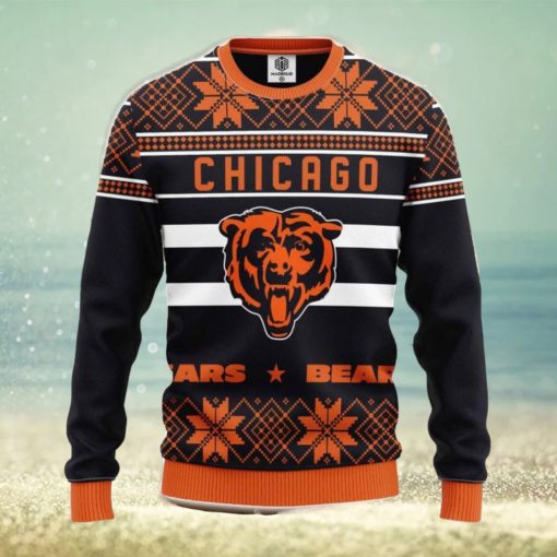 NFL Chicago Bears Limited Edition 3D Sweater Christmas Gift For Sport Big Fans