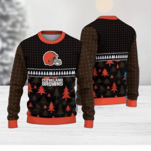 NFL Cleveland Browns Outwear Ugly Xmas Sweater For Men Women