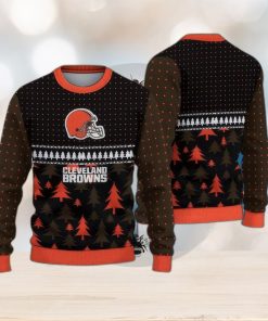 NFL Cleveland Browns Retailer Knitted Xmas Sweater For Men Women - Limotees