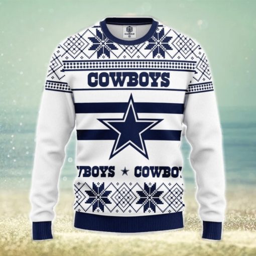 NFL Dallas Cowboys Limited Edition 3D Sweater All Over Print Christmas Gift