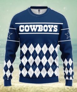 NFL Dallas Cowboys Limited Edition All Over Print 3D Sweater Xmas Christmas Gift