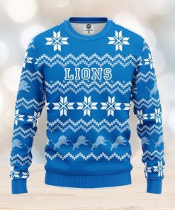 NFL Detroit Lions Limited Edition All Over Print 3D Sweater Christmas Gift For Fans