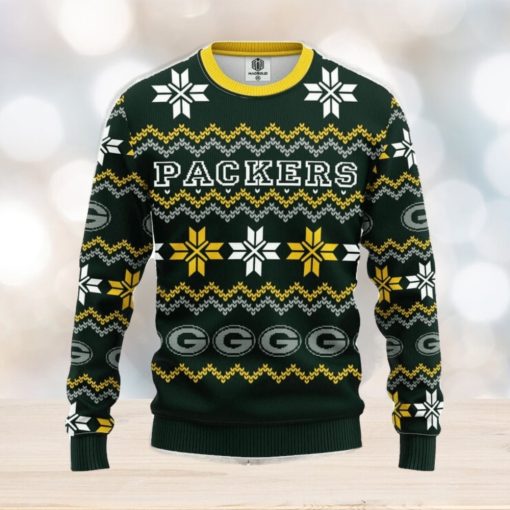 NFL Green Bay Packers Limited Edition 3D Sweater Christmas Gift For Sport Big Fans