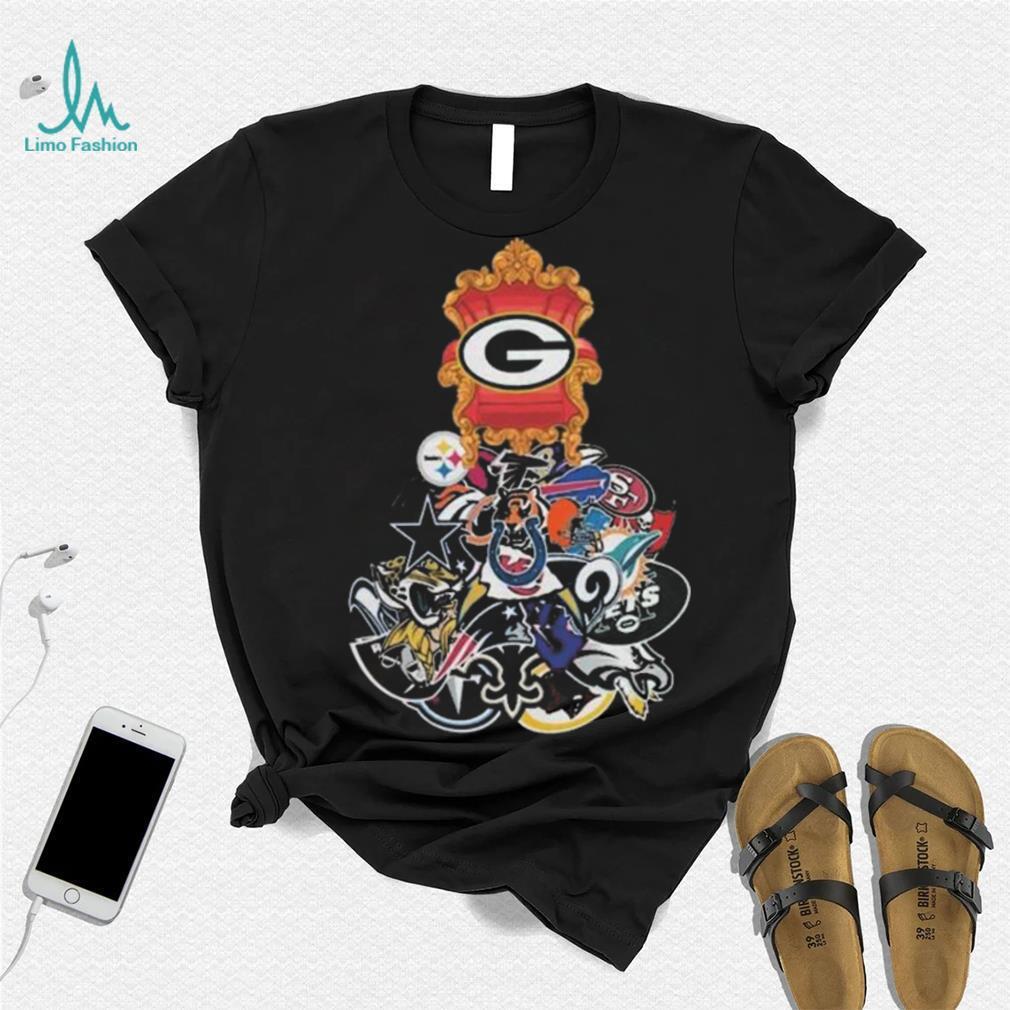NFL Green Bay Packers The King On His Throne Football Shirt NFL Green Bay Packers The King On His Throne Football Shirt