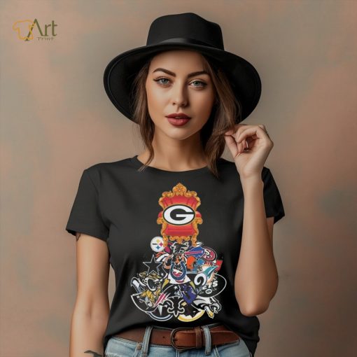 NFL Green Bay Packers The King On His Throne Football Shirt