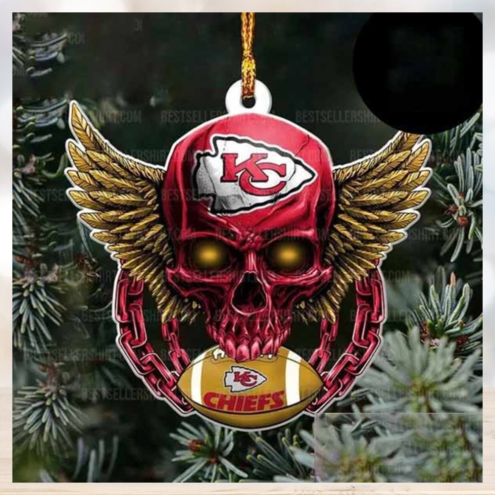 Kansas City Chiefs Jersey Ornament