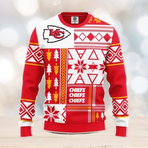 NFL Kansas City Chiefs Limited Edition 3D Sweater Christmas Gift For Sport Big Fans