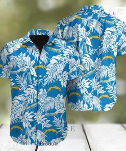 NFL Los Angeles Chargers Special Hawaiian Design Button Shirt