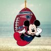NFL Seattle Seahawks Xmas Mickey Mouse Custom Name Christmas Tree Decorations Ornament
