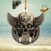 NFL Miami Dolphins Xmas American US Eagle Custom Name Ornament