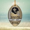 NFL Los Angeles Rams Xmas American US Eagle Custom Name Christmas Tree Decorations Ornament