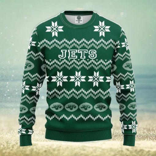 NFL New York Jets Limited Edition All Over Print 3D Sweater Christmas Gift For Fans