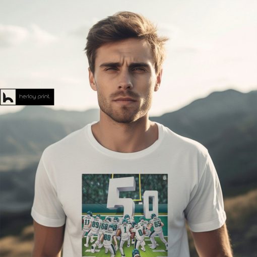 NFL Philadelphia Eagles The Brotherly Shove Is Undefeated Unisex T shirt