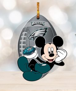 NFL Philadelphia Eagles Mickey Mouse Disney Football T Shirt T Shirt -  Limotees