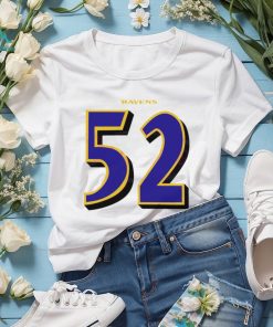 NFL Ray Lewis 52 Baltimore Raven shirt