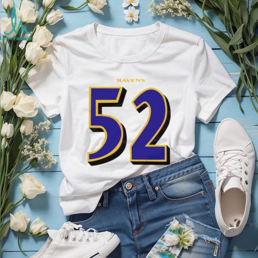 NFL Ray Lewis 52 Baltimore Raven shirt