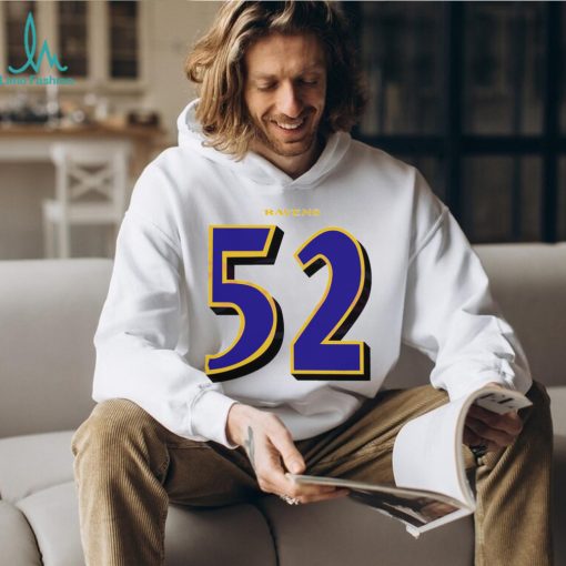 NFL Ray Lewis 52 Baltimore Raven shirt