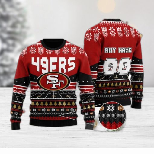 NFL San Francisco 49ers Custom Ugly Christmas Sweater