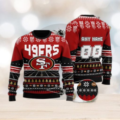 NFL San Francisco 49ers Custom Ugly Christmas Sweater