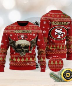 San Francisco 49ers Dog Family Holiday Ugly Sweater, Size: L