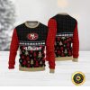 San Francisco 49ers Christmas Ugly Sweater Grinch And Scooby Doo Show Your Team Spirit