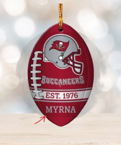 Personalized Tampa Bay Buccaneers 2022 Ball Christmas Ornament