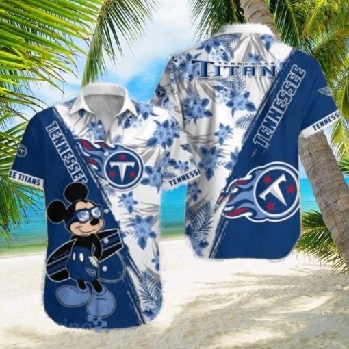 NFL Tennessee Titans Tropical Aloha Hawaiian Shirts