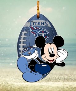 NFL Tennessee Titans Xmas American US Eagle Personalized Name Ornament -  Binteez