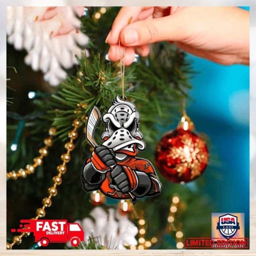 NHL Anaheim Ducks Mascot Christmas 2023 Tree Decorations Holiday Ornament