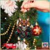 Custom Name Philadelphia Eagle NFL Christmas Ornament