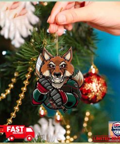 NHL Arizona Coyotes Mascot Christmas Tree Decorations 2023 Ornament