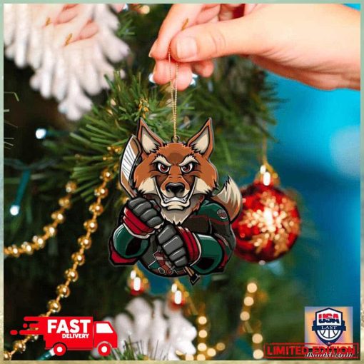 NHL Arizona Coyotes Mascot Christmas Tree Decorations 2023 Ornament