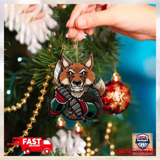 NHL Arizona Coyotes Mascot Christmas Tree Decorations 2023 Ornament