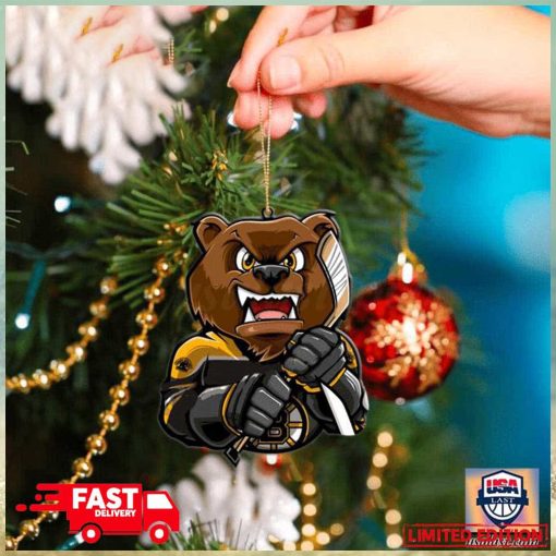 NHL Boston Bruins Mascot Christmas Tree Decorations 2023 Holiday Ornament