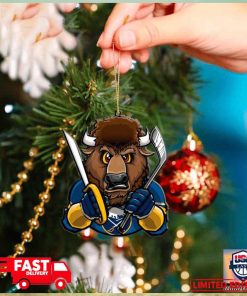 NHL Buffalo Sabres Mascot Christmas Tree Decorations 2023 Xmas Holiday Ornament