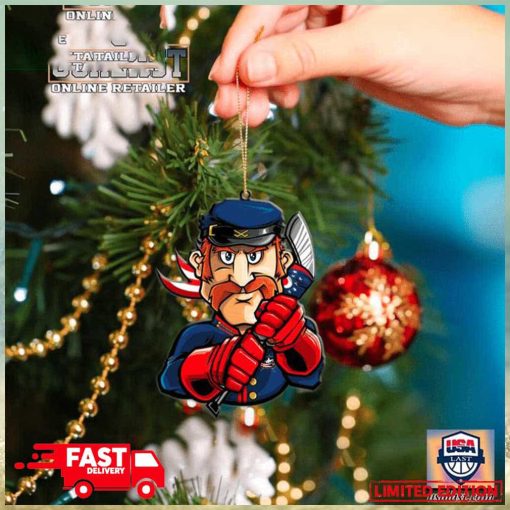 NHL Columbus Blue Jackets Mascot Christmas Tree Decorations 2023 Ornament