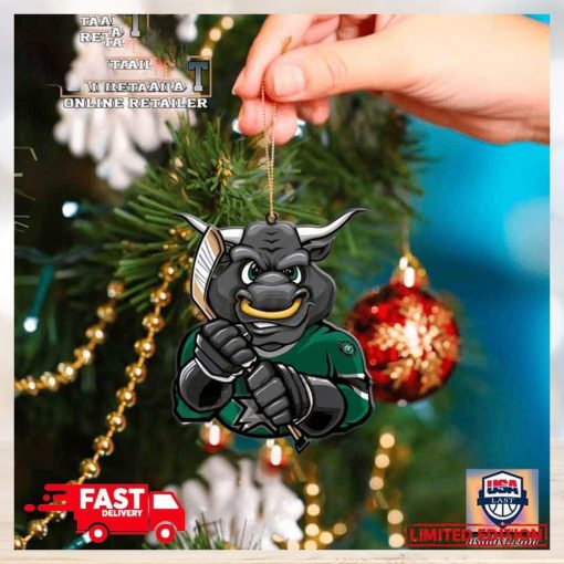 NHL Dallas Stars Mascot Christmas Tree Decorations 2023 Holiday Ornament