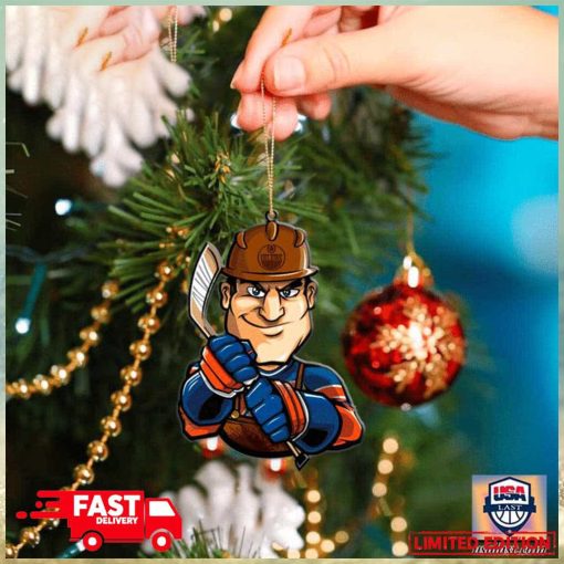 NHL Edmonton Oilers Mascot Christmas Tree Decorations 2023 Holiday Ornament