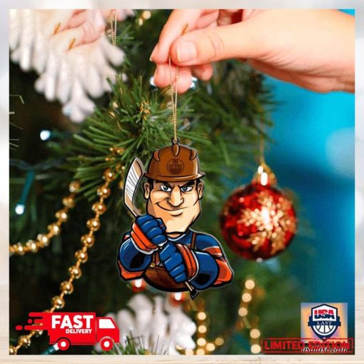 NHL Edmonton Oilers Mascot Christmas Tree Decorations 2023 Holiday Ornament