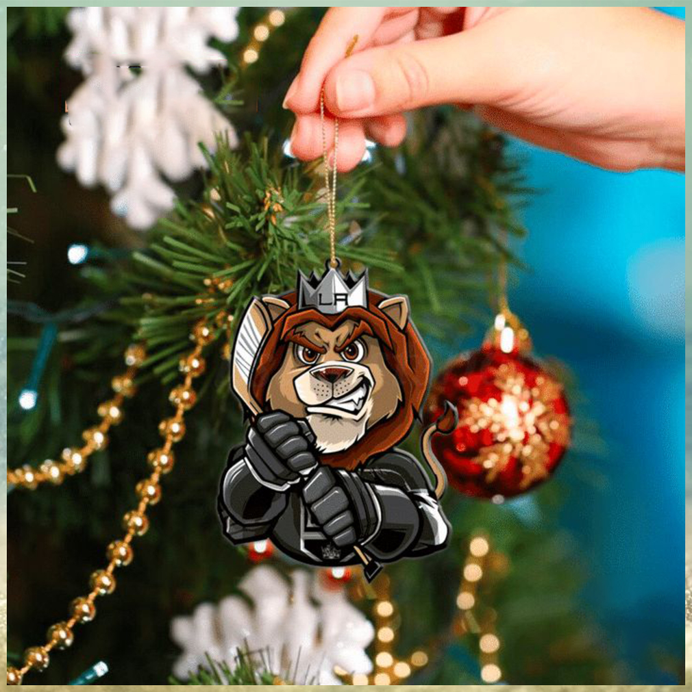 NHL Los Angeles Kings Mascot Christmas Ornament NHL Los Angeles Kings Mascot Christmas Ornament